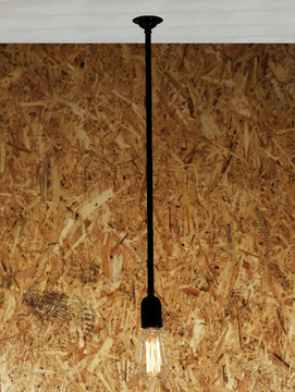 POWELL QUIRKY MINIMALIST PENDANT - Handmade brass pendant lamp by mullan lighting - view 3